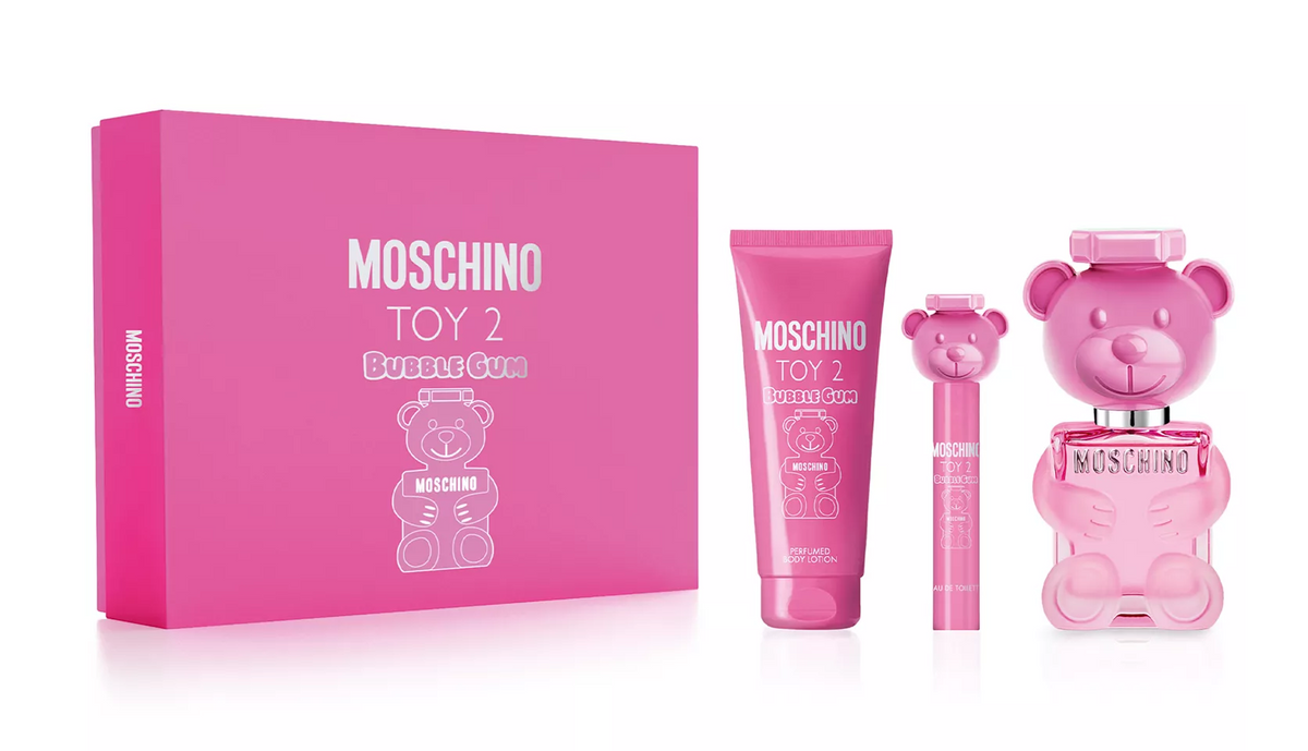 Moschino Toy 2 Bubble Gum 3-Piece Gift Set for Women