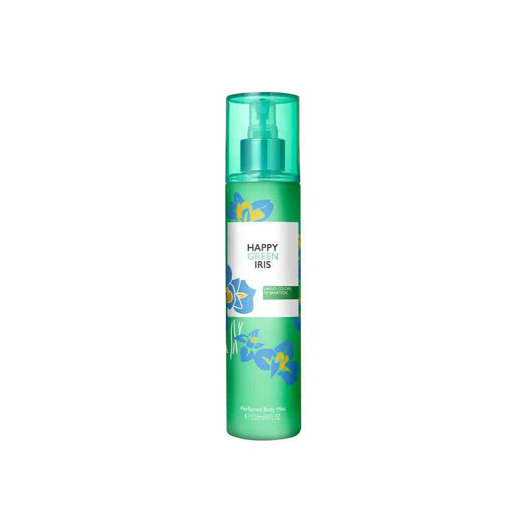 Benetton-Benetton Happy Green Iris Perfumed Body Mist 236ml-Fragrance