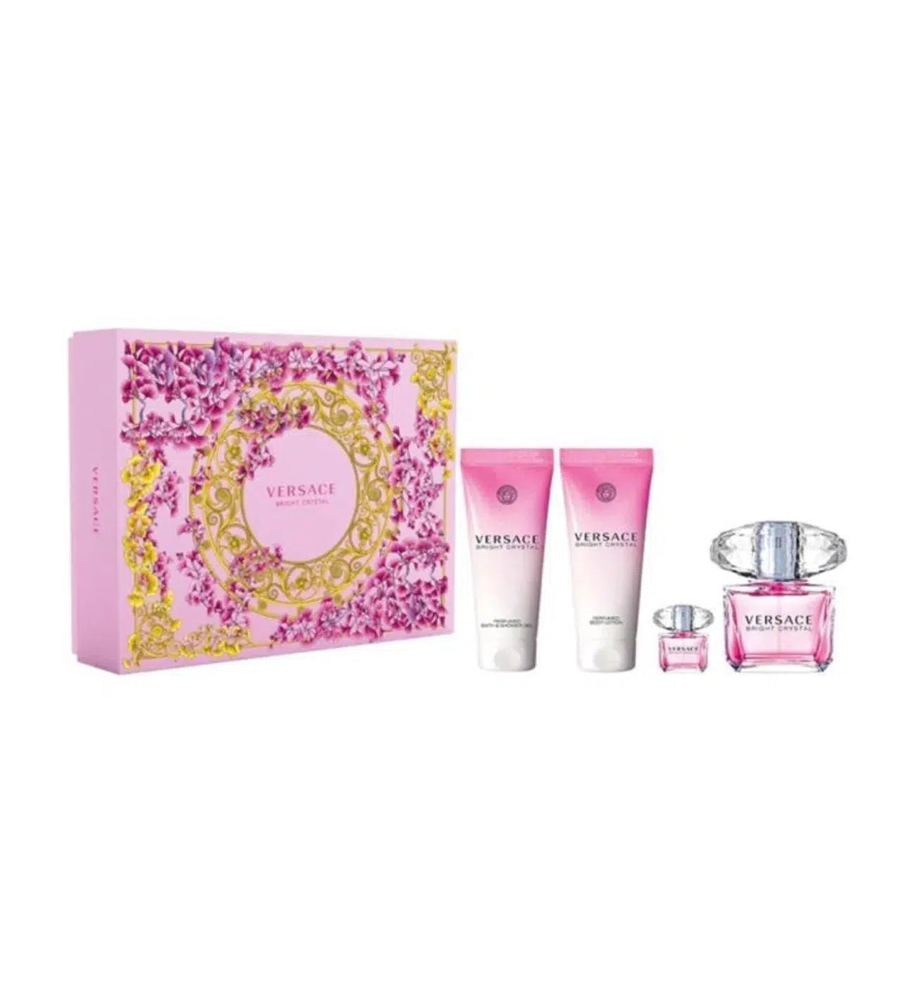 Versace Bright Crystal 4-Piece Gift Set for Women
