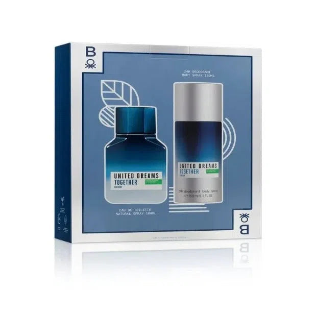 Benetton United Dreams Together 2-Piece Gift Set For Men