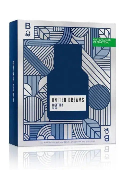 Benetton United Dreams Together 2-Piece Gift Set For Men