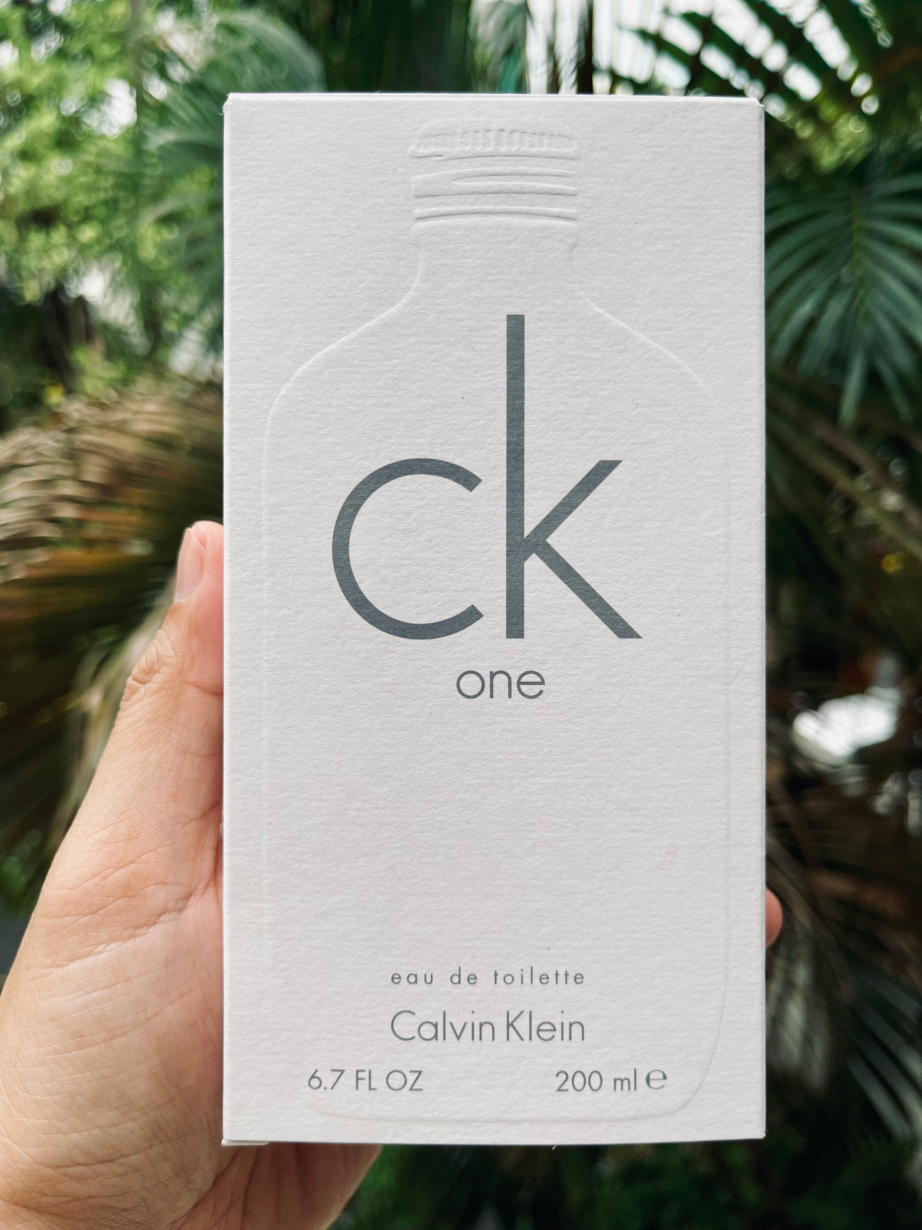 Calvin Klein CK One 200ml Actual Back - Perfume Philippines