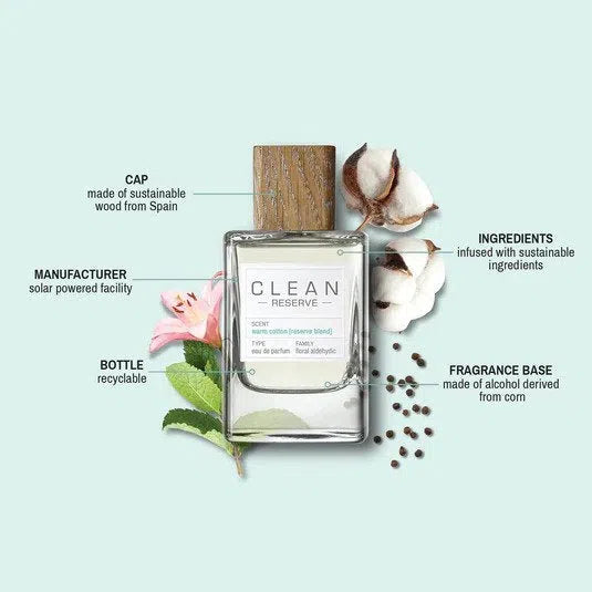 Buy Clean Reserve Warm Cotton for Men Women EDP 100ml for