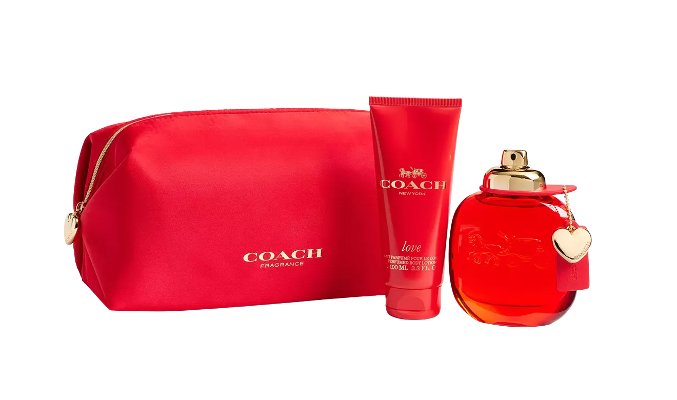 Coach Love 3-Piece Gift Set for Women
