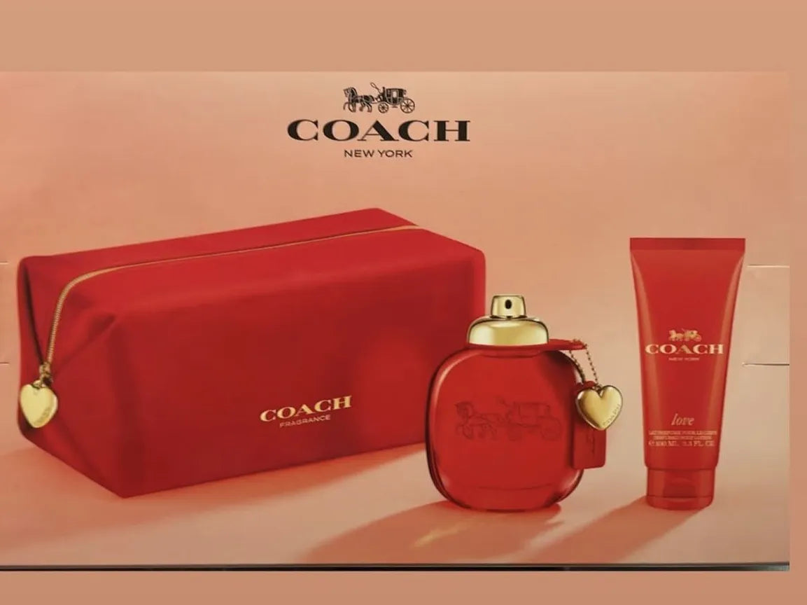 Coach Love 3-Piece Gift Set for Women