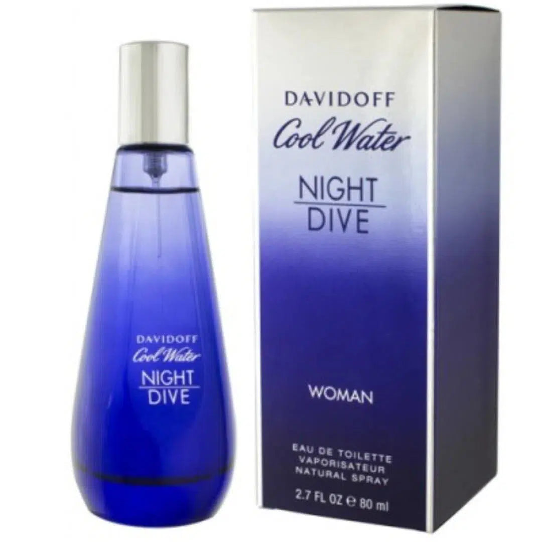Davidoff-Davidoff Cool Water Night Dive EDT Women 80ml-Fragrance