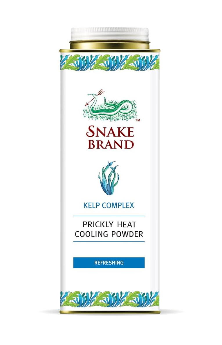 Snake Brand Prickly Heat Cooling Powder Kelp Complex