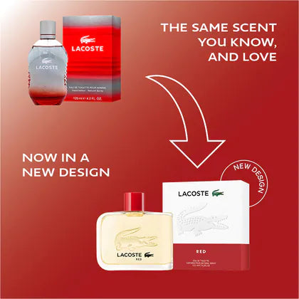 Perfume lacoste red style in play hot sale