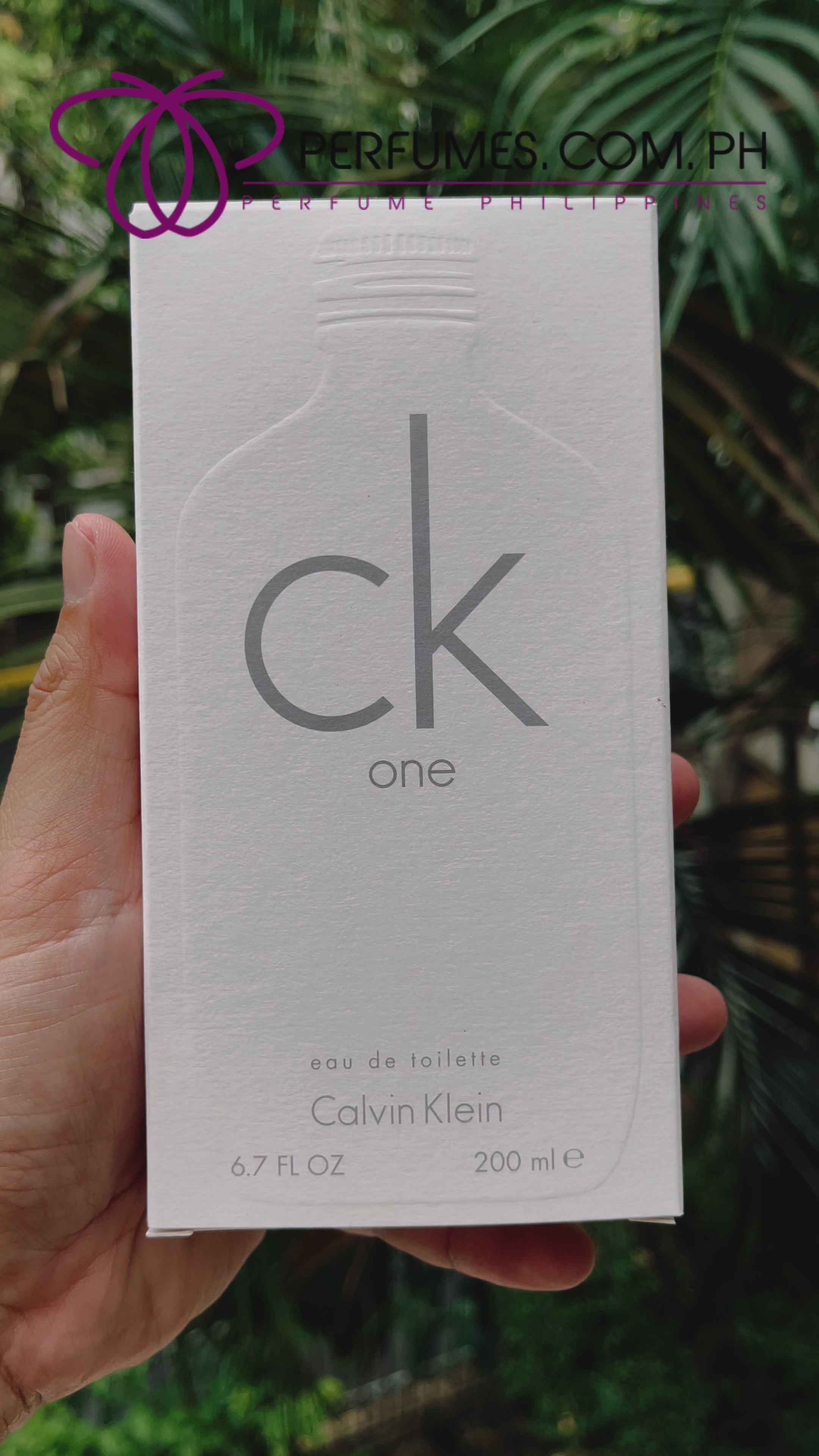Calvin Klein CK One 200ml Actual Video - Perfume Philippines