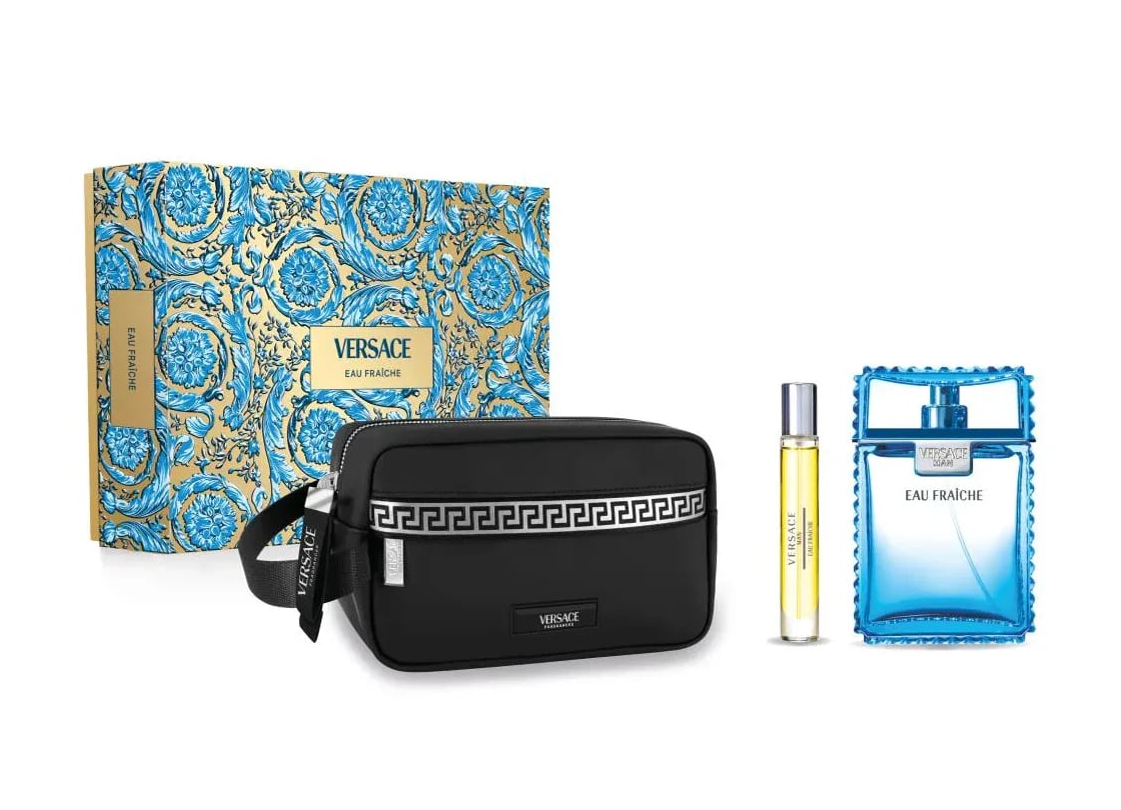 Versace Eau Fraiche EDT 2-Piece Gift Set for Men
